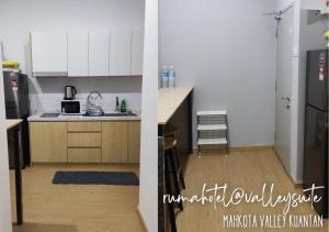 Η κουζίνα ή μικρή κουζίνα στο Valley Suite Indera Mahkota Kuantan by Rumahotel