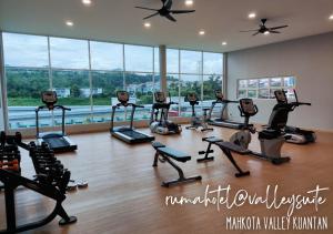 Γυμναστήριο ή/και όργανα γυμναστικής στο Valley Suite Indera Mahkota Kuantan by Rumahotel