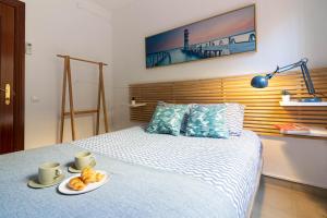 Posteľ alebo postele v izbe v ubytovaní Reding 5 FreshApartments