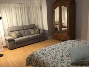 Postel nebo postele na pokoji v ubytování gîte le carthame