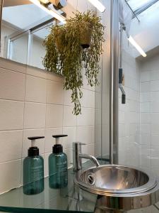 Koupelna v ubytování Maison Étoile