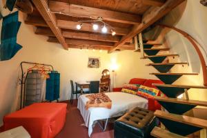 Postel nebo postele na pokoji v ubytování Antico Trullo Salentino
