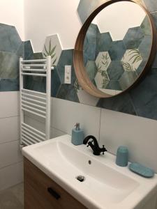 Kúpeľňa v ubytovaní All In Apartman IV.