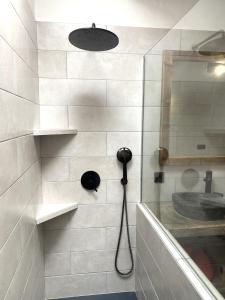 A bathroom at Ikigai