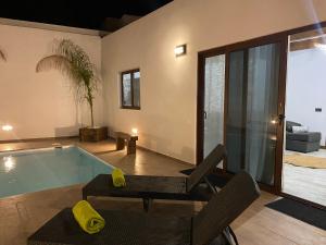 The swimming pool at or close to Ikigai