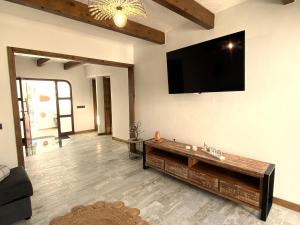 A television and/or entertainment centre at Ikigai