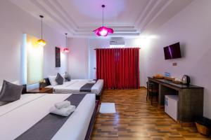 Μια τηλεόραση ή/και κέντρο ψυχαγωγίας στο Nina Angkor Residence