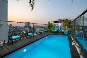 Bazén v ubytování San Palace Hotel & Spa nebo v jeho okolí