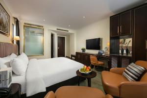TV a/nebo společenská místnost v ubytování San Palace Hotel & Spa