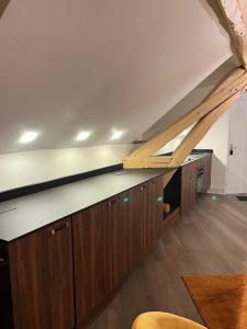 Kuchyňa alebo kuchynka v ubytovaní Romain - Appartement à Reims
