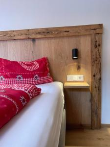 Letto o letti in una camera di Schneiderhof