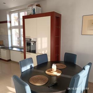 Kuchyňa alebo kuchynka v ubytovaní Apartament Długa 35