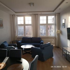 Posedenie v ubytovaní Apartament Długa 35