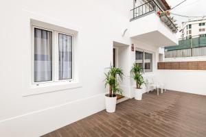 Balkón nebo terasa v ubytování Eva Boutique Apartment