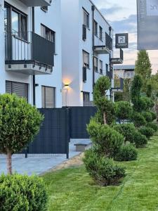 Zahrada ubytování The Residences - Apartments Frankfurt