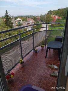 Balkón nebo terasa v ubytování Apartman Lenka