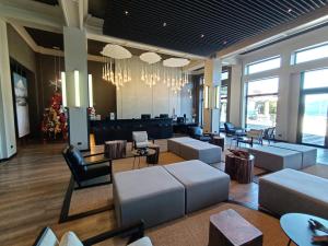 Un lugar para sentarse en Hotel Enjoy Pucón