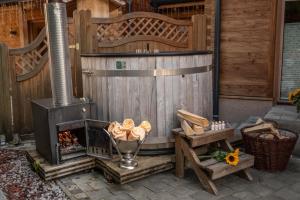 Attrezzature per barbecue disponibili per gli ospiti dello chalet
