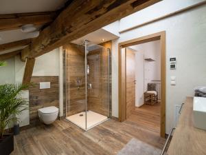 Kúpeľňa v ubytovaní Appartement Waldruhe