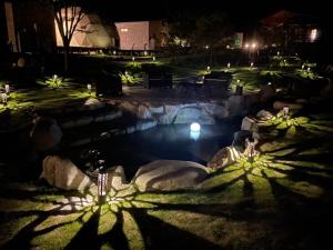 O grădină în afara mokki STARDUST GLAMPING