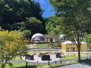 O grădină în afara mokki STARDUST GLAMPING