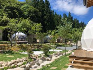O grădină în afara mokki STARDUST GLAMPING