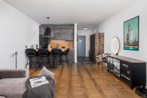 Kuchyňa alebo kuchynka v ubytovaní Apartment Mak