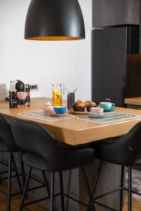 Kuchyňa alebo kuchynka v ubytovaní Apartment Mak