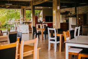 Restaurace v ubytování Sítio Crescer