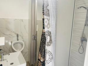 Kúpeľňa v ubytovaní Hostel OT