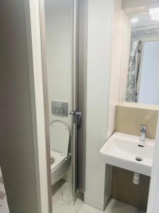 Kúpeľňa v ubytovaní Hostel OT
