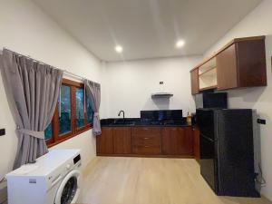 Küche/Küchenzeile in der Unterkunft High Life Villas