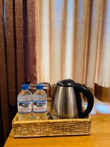 Kaffi- og teaðstaða á Rock Shade Chalet- Sigiriya