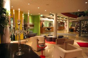 Lounge nebo bar v ubytování Apartment-Hotel Schaffenrath