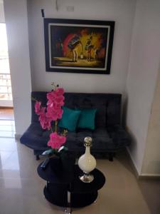 Zona de estar de Acogedor apartamento Barrancabermeja