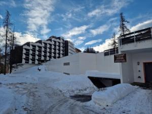 "Miramonte" appartement avec terrasse vue montagne et parking privatif sous-sol, à proximité immédiate des pistes, cœur de Vars les Claux, secteur point show avec commodités et piscine chauffée de plein air v zime