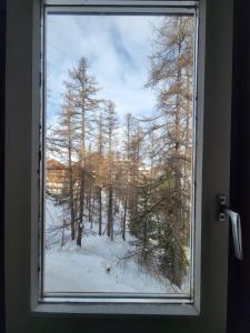 "Miramonte" appartement avec terrasse vue montagne et parking privatif sous-sol, à proximité immédiate des pistes, cœur de Vars les Claux, secteur point show avec commodités et piscine chauffée de plein air v zime