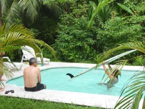 Hostia v ubytovaní Boho lodge Montezuma l&l