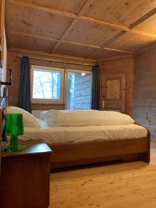 Letto o letti in una camera di Ferienwohnung Kiem