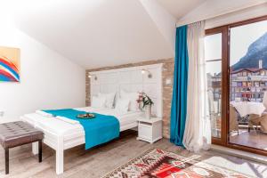 Een bed of bedden in een kamer bij Hotel-Restaurant Kriva Ćuprija
