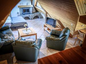 Posedenie v ubytovaní VistZakopane - Polarny Apartment