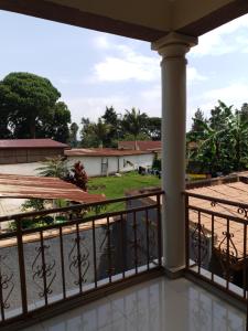 a view from the balcony of a house at SERENITAS ApartHotel in Kigali