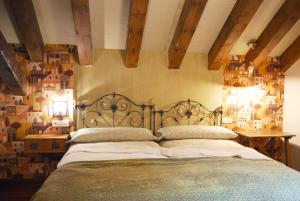 Кровать или кровати в номере Casa María Berna