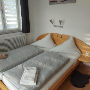 Postel nebo postele na pokoji v ubytování Haus Mundl