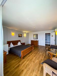 Postel nebo postele na pokoji v ubytování Hotel Palma