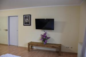 TV a/nebo společenská místnost v ubytování Hotel Garni Am Klostermarkt