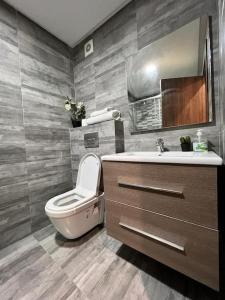 Bathroom sa Appartement haut standing, fonctionnel et très bien situé au milieu du parc de Mohammedia