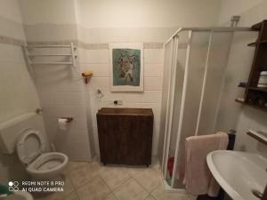 Koupelna v ubytování Casa Lory