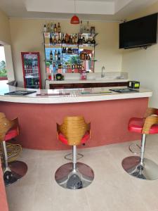 Paradise Place Grande King酒廊或酒吧区