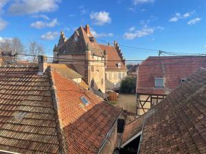 Budynek, w którym mieści się apartament